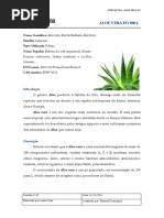 Aloe Vera Pó