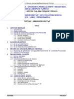 Estudio de Lineas y Redes Electricas Primarias en 22.9 KV - Chaupihuaranga