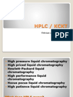 Kul 2. Metohan HPLC