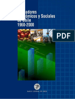 Banco Central, 2001 - Indicadores Económicos y Sociales de Chile 1960-2000