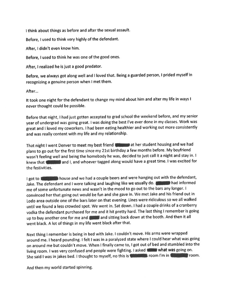 How to write a victims letter to judge image