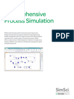Datasheet SE-SimSci PROIIComprehensiveProcessSimulation 11-15