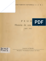 Peumo. Historia de Una Parroquia 1662-1962. (1963)