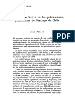 Indigenismos Lexicos en Las Publicaciones Periodisticas