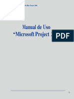 Manual de Uso de MS Project