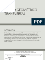 Diseño Geométrico Transversal