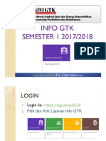 Info GTK Semester 1 2017-2018