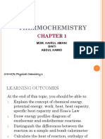 Chapter 1 Thermochemistry