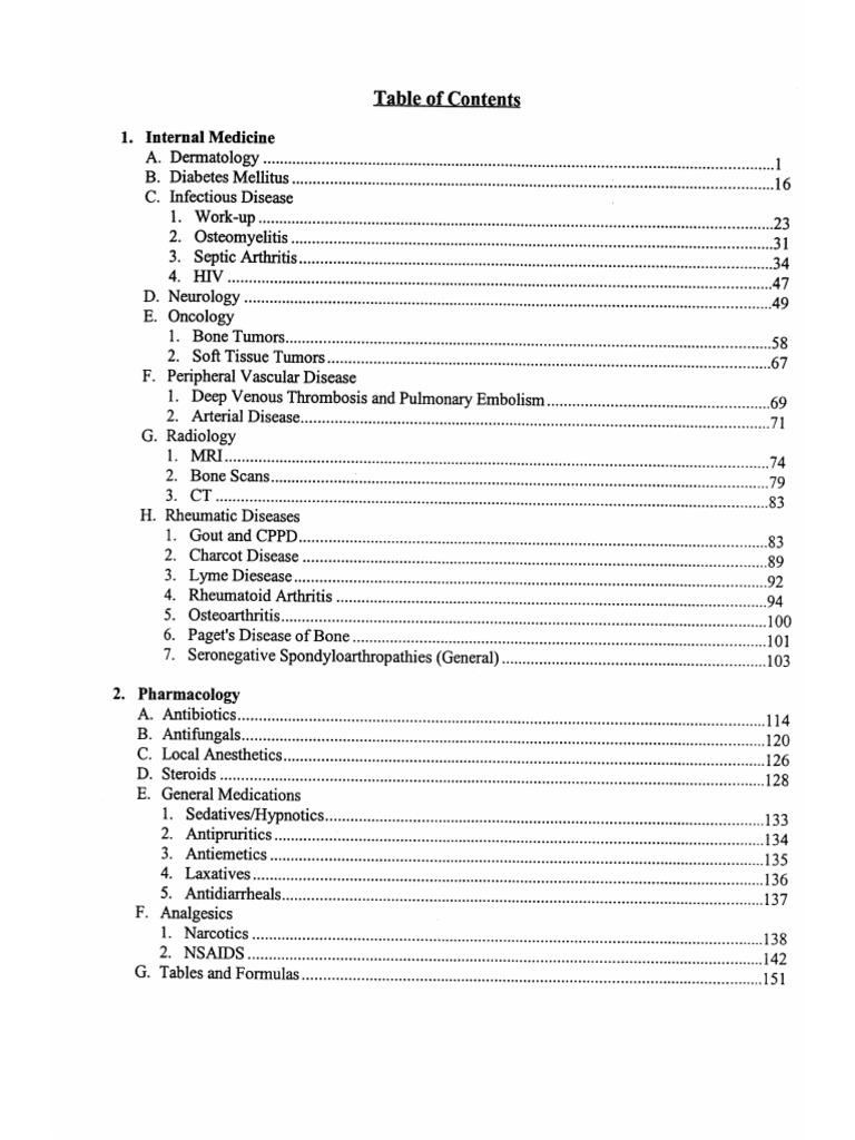 Penn Presby Residency Manual Podiatry PDF