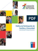 Resumen Política de Participación de Familias y Comunidad PDF