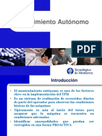 Mantenimiento Autonomo - Preventivo - SMED PDF