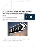 10 Fakta Menarik Tentang Pekerja Shift Yang Jarang Anda Ketahui - Safety Sign Indonesia - Rambu K3, Lalu Lintas, Exit & Emegency, Label B3