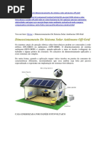 OffGrid Dimensionamento