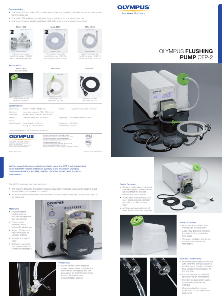 Olympus OFP-2 Specifications and Features | PDF | Medicine | Wellness