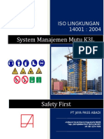 System Manajemen Mutu K3L: Iso Lingkungan 14001: 2004