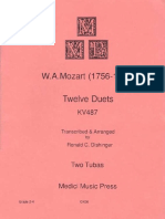 Tuba Duets-W.A.Mozart PDF