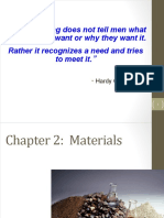Chapter 2 Materials - Lecture 1