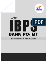 Target IBPS Bank PO MT Preliminary & Main Exams 20 Practice Sets Workbook