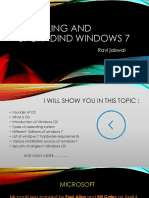 Installing and Upgradind Windows 7