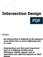 6 Intersections Design