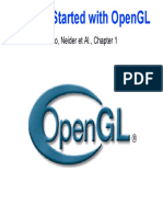 Getting Started OpenGL State Machine Double Buffering