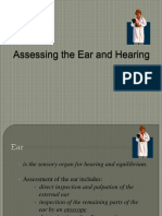 Assessing The Ear and Hearing