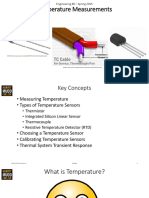 Temperature Measurements Lecture