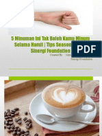 5 Minuman Ini Tak Boleh Kamu Minum Selama Mengandung - RBC Sinergi Foundation