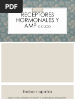 Receptores Hormonales y Amp Cíclico