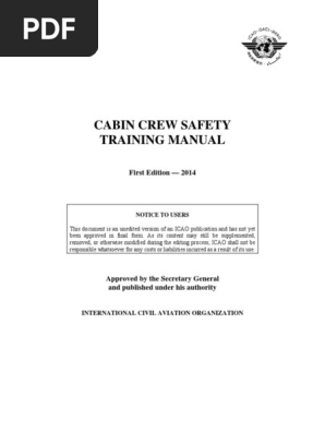 290440983 Cabin Crew Safety Training Manual Pdf Flight Attendant