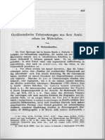 Steinschneider--Occidentalische Uebersetzungen Aus Dem Arabischen Im Mittelalter--ZDMG1874