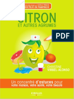 Christine Virbel Alonso, Carole Minker Citron Et Autres Agrumes Un Concentré de Bienfaits Pour Votre Maison, Votre Santé, Votre Beauté