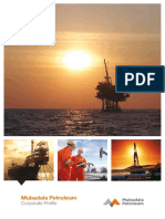 Mubadala Petroleum Brochure