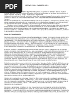 Licenciatura en Psicología