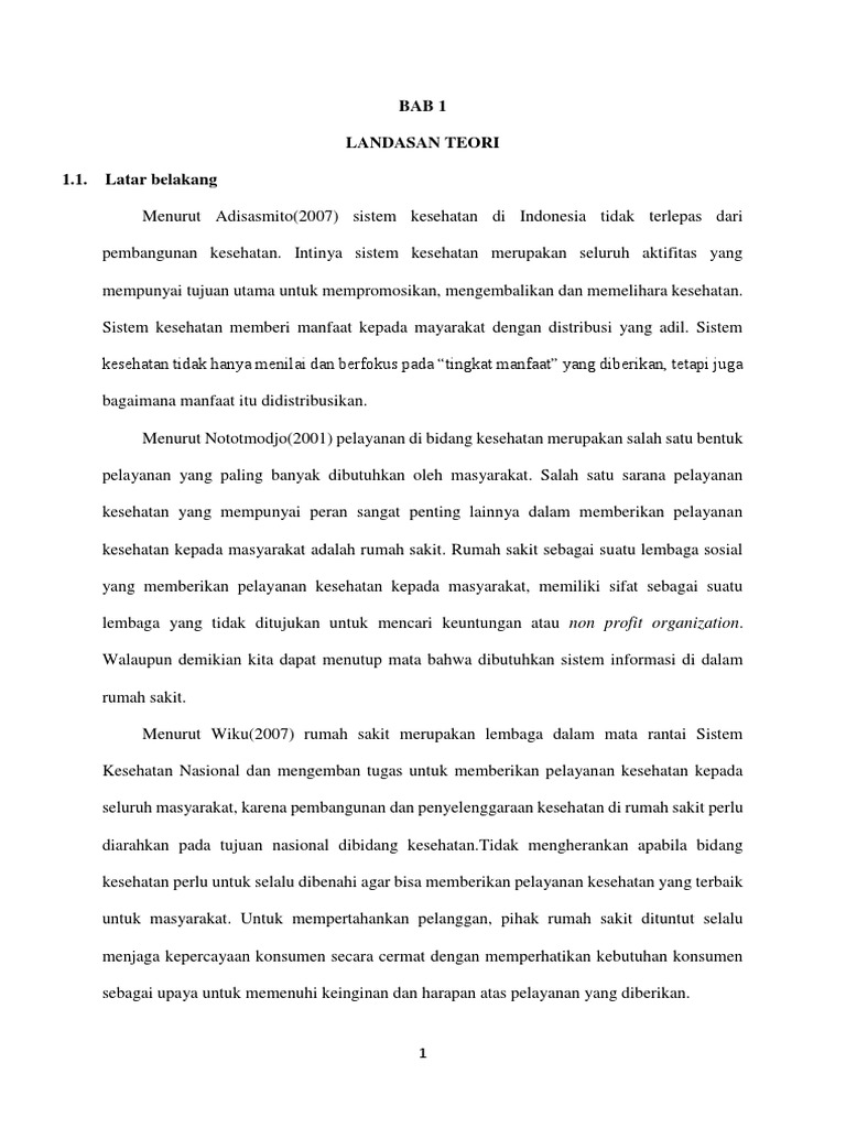 Makalah Pelayanan Kesehatan