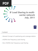 If Load Sharing in Multi-Carrier Network