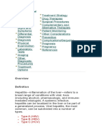 Hepatitis, Viral: Type A (HAV) Type B (HBV) Type C (HCV)