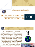10 - Ekonomska Diplomatija Kao Buducnost Diplomatije