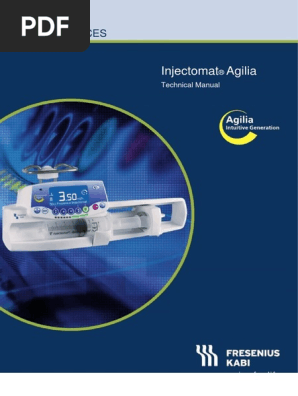 Injectomat Agilia Technical Manual Eng Power Supply Intravenous Therapy