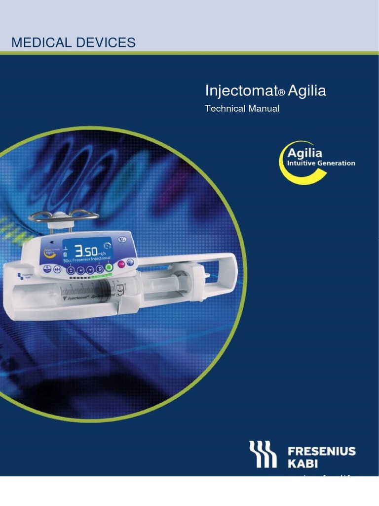 Injectomat Agilia Technical Manual Eng Power Supply Intravenous Therapy