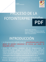 Proceso de La Fotointerpretación