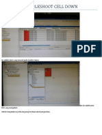 Troubleshoot Cell Down