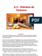 Tema 2 Hidratos de Carbono