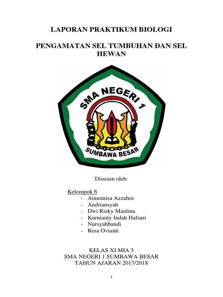 Contoh Laporan Praktikum Biologi Tentang Sel Tumbuhan Contoh Laporan Praktikum Biologi Tentang Sel Tumbuhan