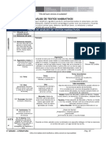 Ficha de Analisis Narrativo Mientras Arde La Vela