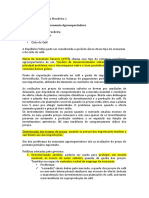 RESUMO P1 Economia Brasileira 1