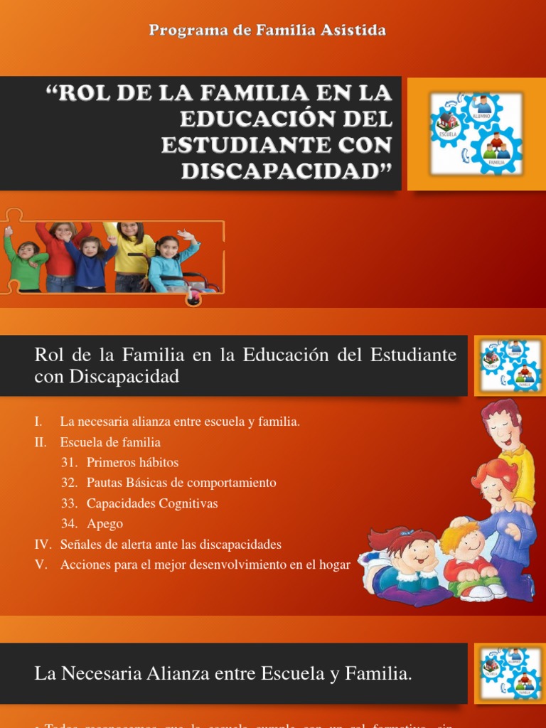 Rol de La Familia en La Educación | PDF | Familia | Teoría de apego