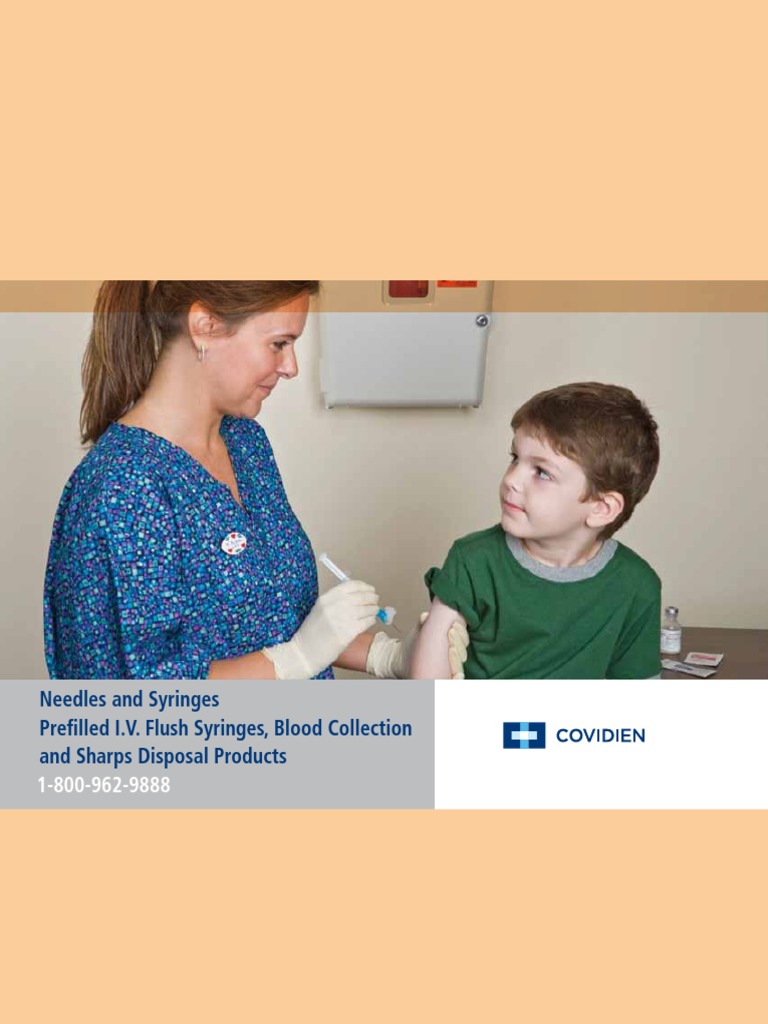 Needles Syringes Blood Collection Sharps Disposal Products Catalog ...