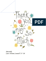 Thank You Note