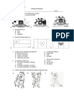 Prueba de Historia Segundo Basico